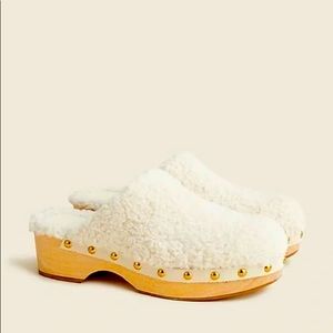 J. Crew Sherpa clog